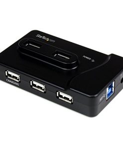 Puerto de Carga Hembra a Hembra StarTech USB, Negro