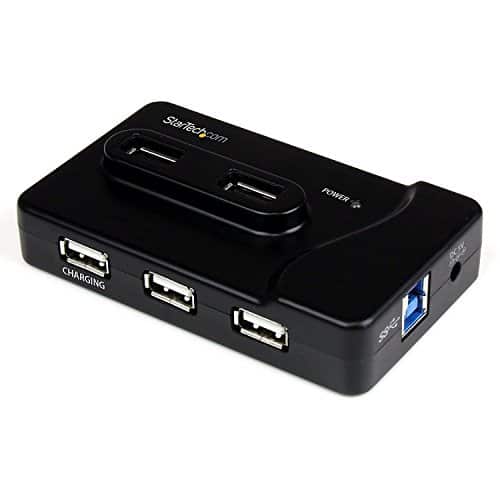 Puerto de Carga Hembra a Hembra StarTech USB, Negro