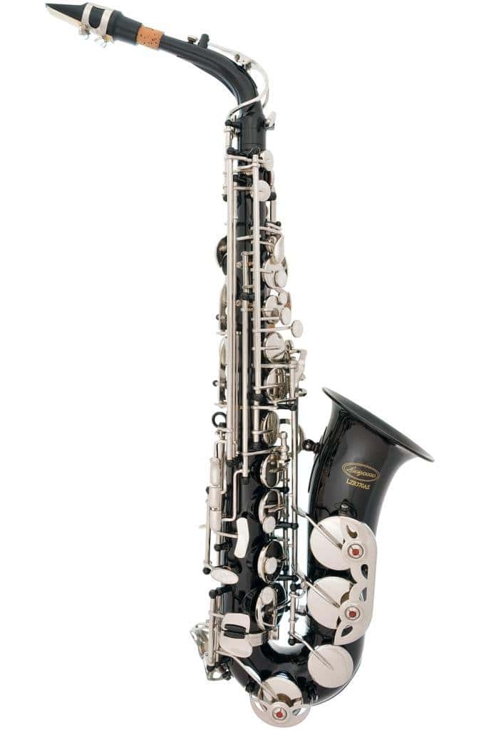 Saxofón Alto en Mi Bemol Eb E Plana 370-BK - Negro/Plateado - Imagen 3