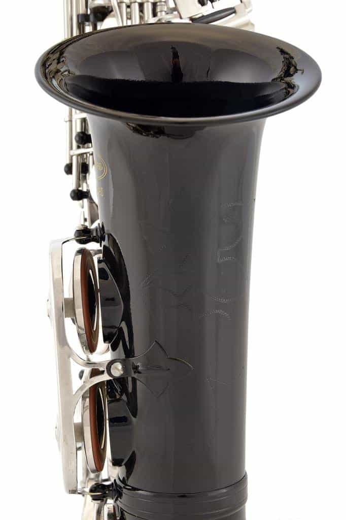 Saxofón Alto en Mi Bemol Eb E Plana 370-BK - Negro/Plateado - Imagen 7
