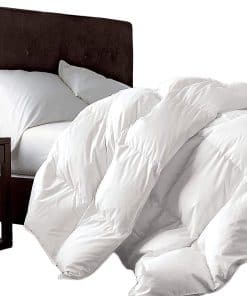 Edredón de pluma de ganso y fibra de plumas de aves