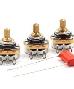 Lote de 3 (3X) Potenciómetros de Audio CTS 250K de Eje