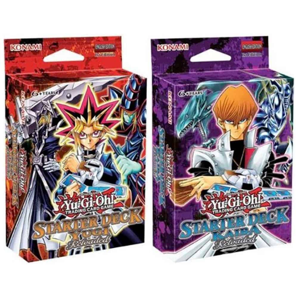 YU-GI-OH! KON7KRSD Yugi & Kaiba Reloaded Starter Decks-Set