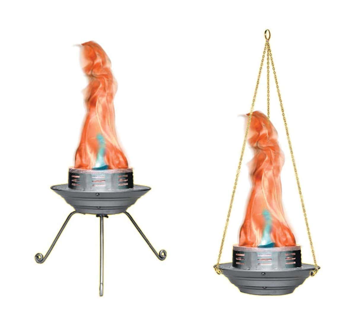 (2) Chauvet BOB LED DJ Club Simulated No Heat Fire Flame