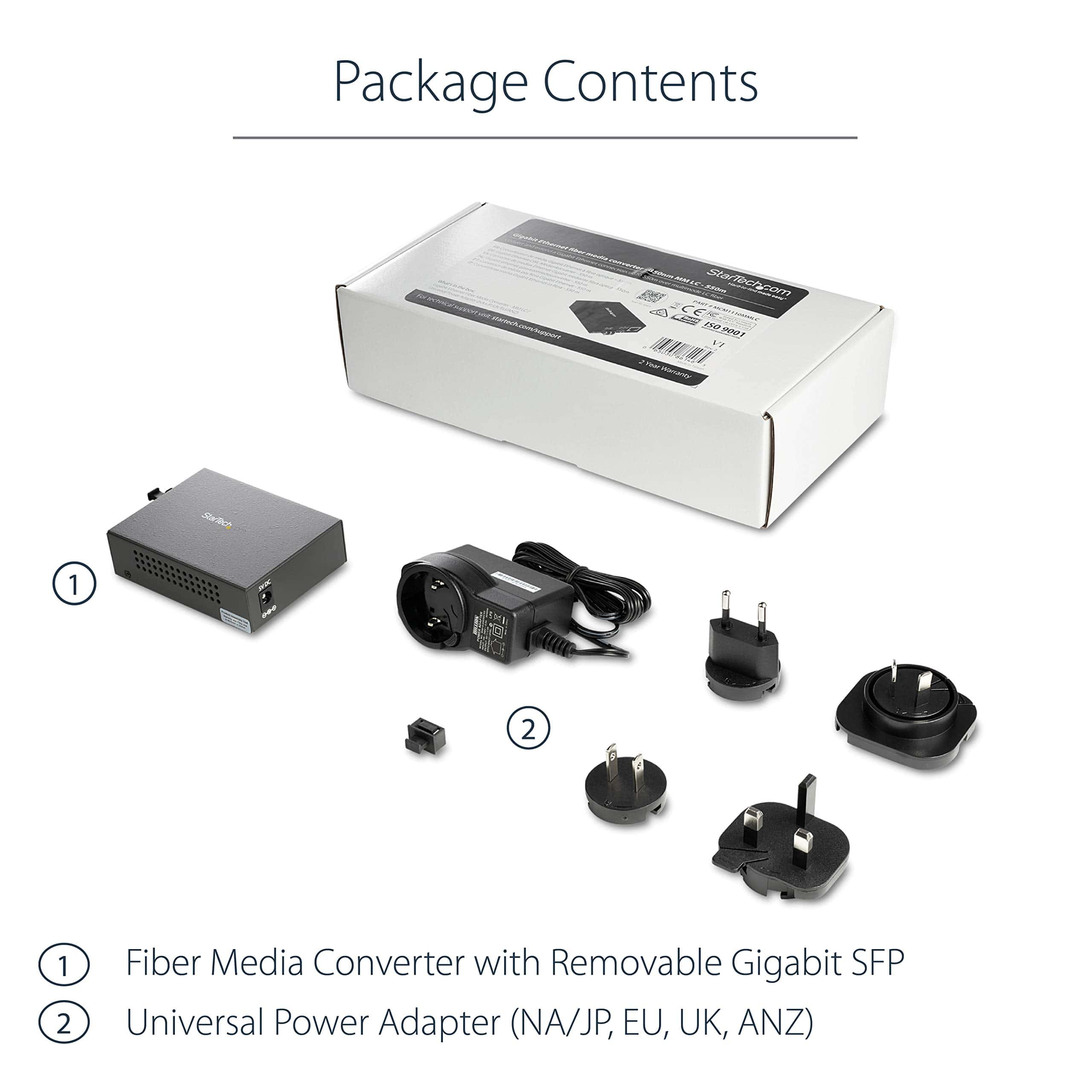 Conversor de Medios de Fibra LC Multimodo StarTech.com para - Imagen 7