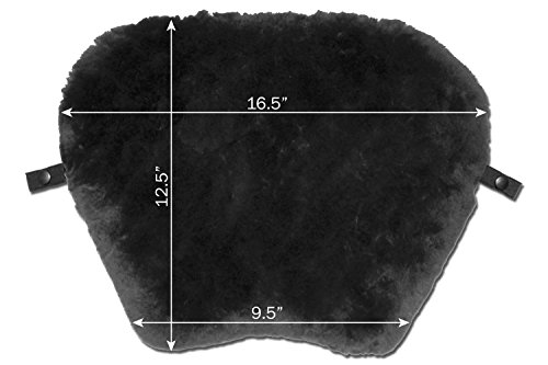 Almohadilla de motocicleta Skwoosh XL Touring de piel de - Imagen 3