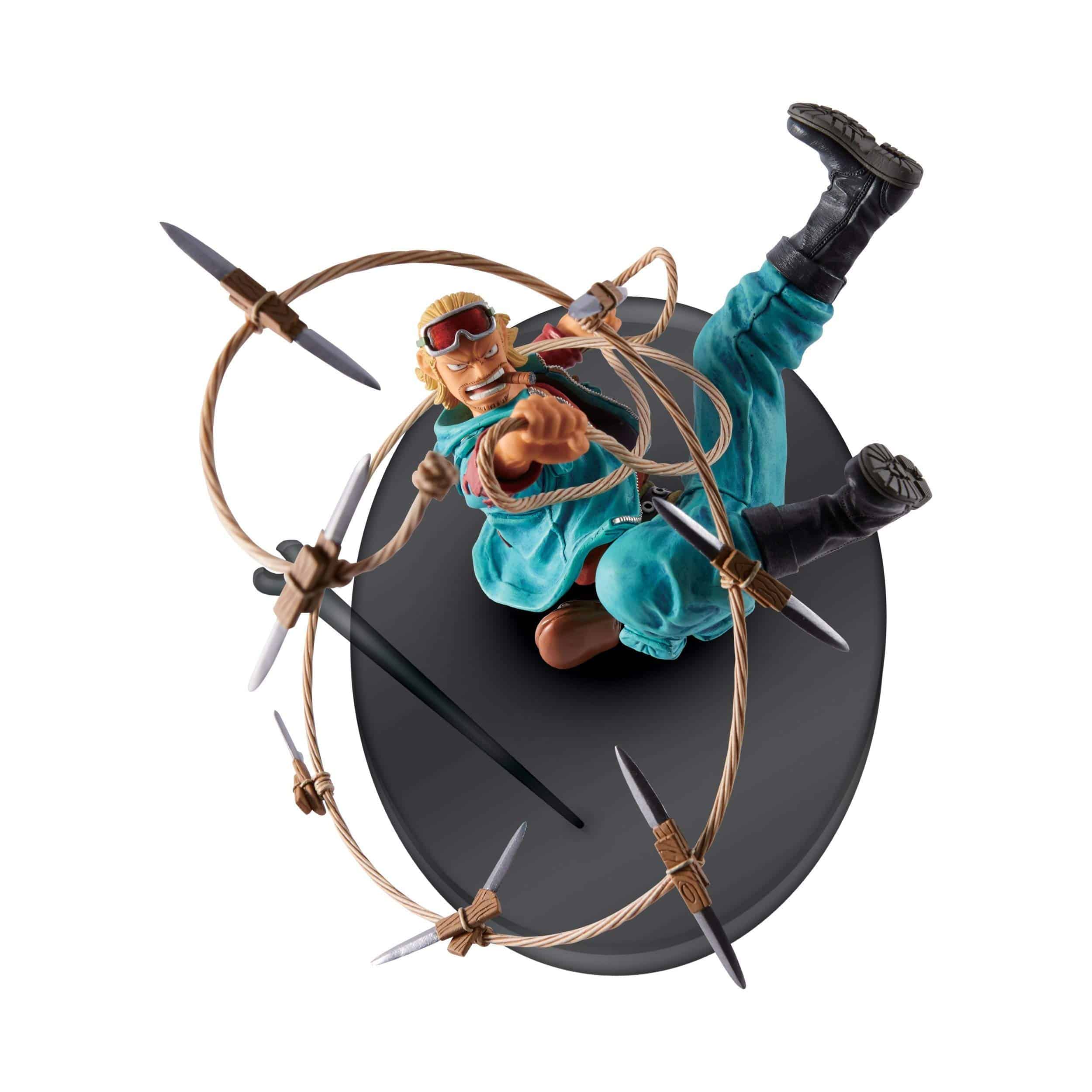 Figura de Paulie de One Piece de 3.5 pulgadas, Banpresto