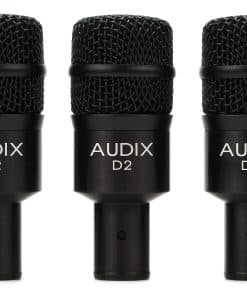 Paquete de 3 micrófonos dinámicos Audix D2 Trio para