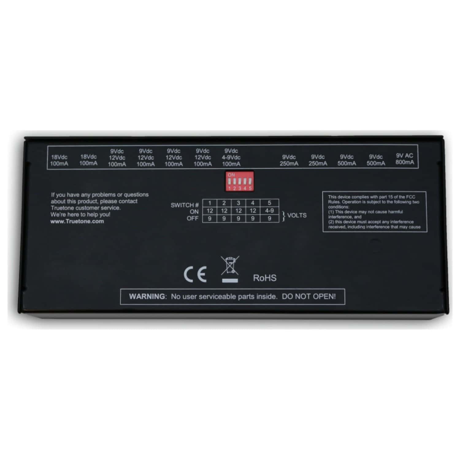 Estuche de equipo de escenario y estudio Truetone (CS12USJ) - Imagen 5