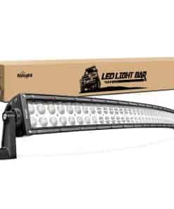 Barra de luz LED Nilight de 54 pulgadas 312W curvada para