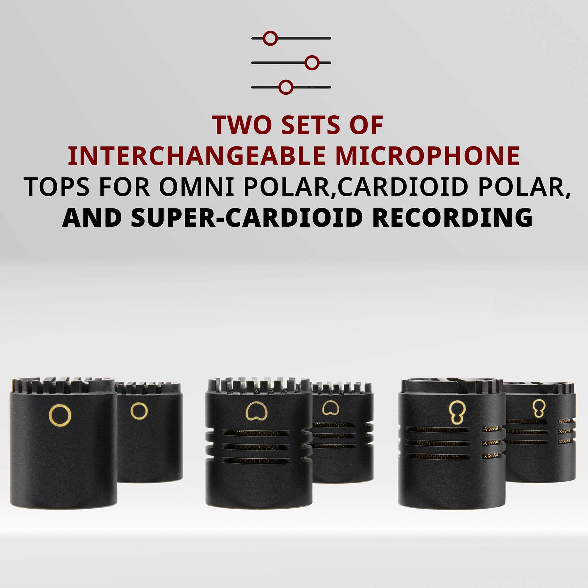 Set de micrófonos de lápiz condensador estéreo LyxPro - Imagen 4
