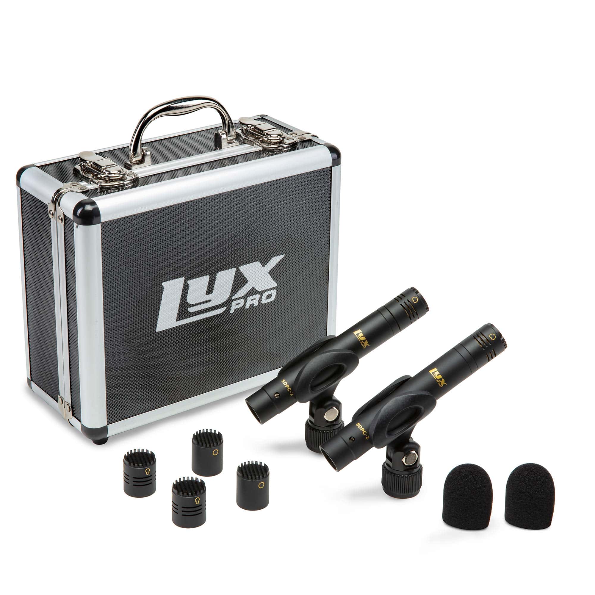 Set de micrófonos de lápiz condensador estéreo LyxPro