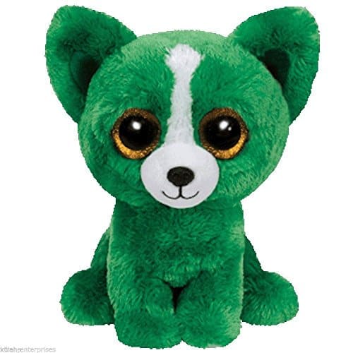 Peluche Ty Dill el Perro Verde Beanie Boos Edición Especial