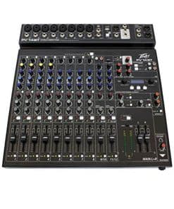 Mezcladora Peavey PV 14 BT de 14 Canales Compacta con