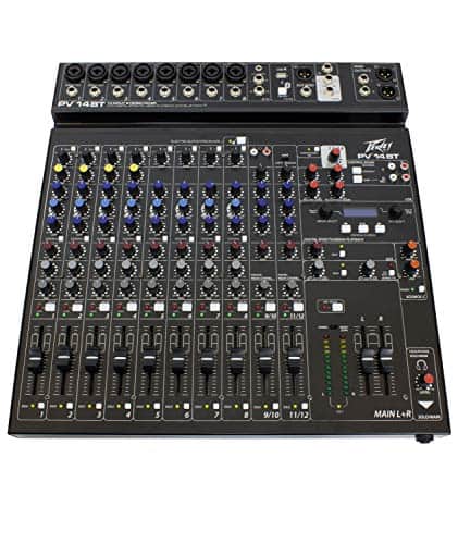 Mezcladora Peavey PV 14 BT de 14 Canales Compacta con