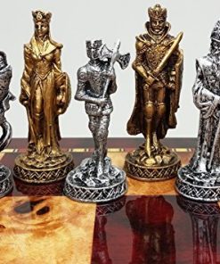 Juego de ajedrez de caballeros de las -Oro