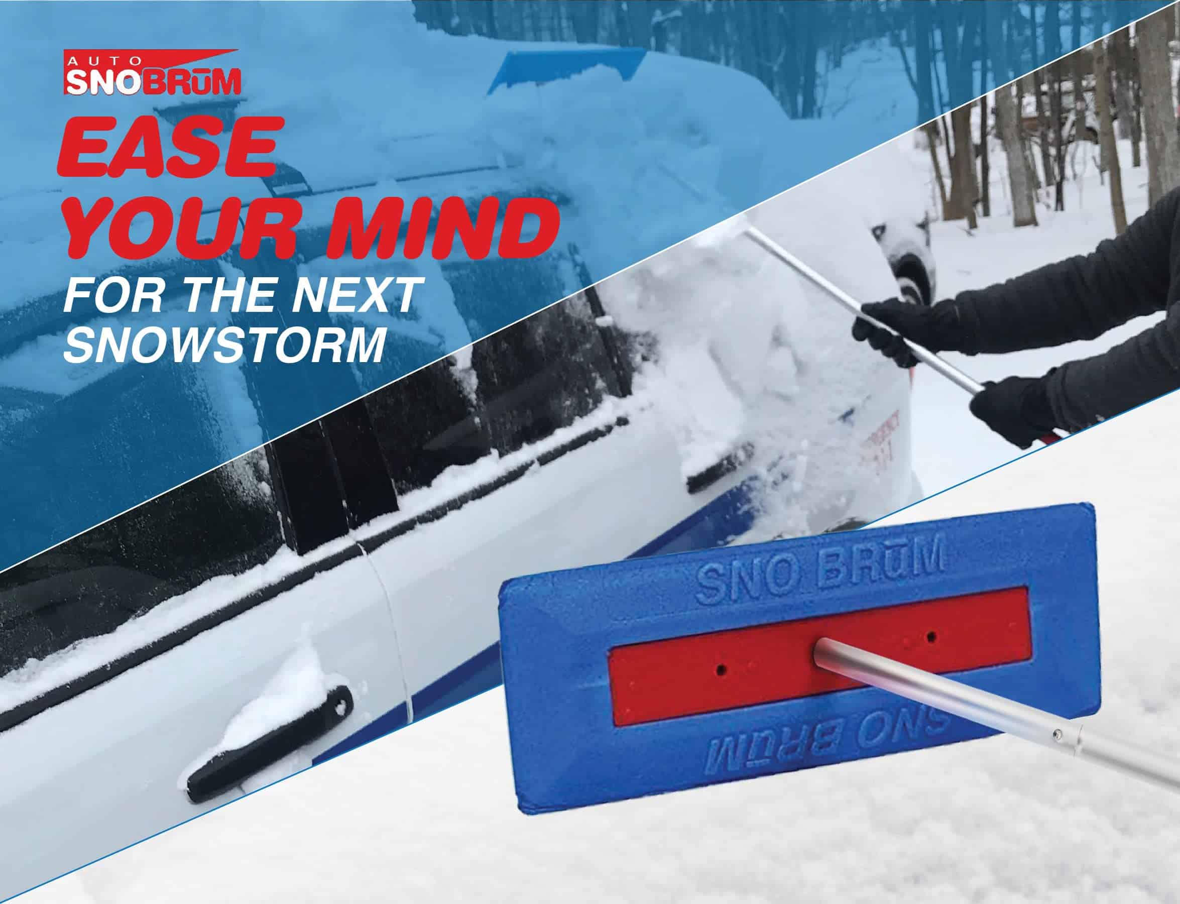 SNOBRUM - Quitanieves para Coches y Camiones - Escoba de - Imagen 8