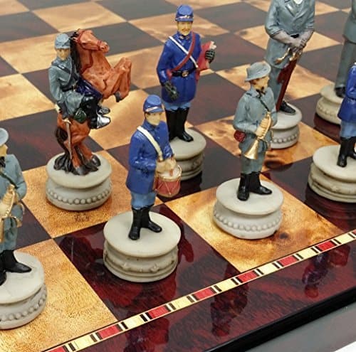 Juego de Ajedrez de Generales de la Guerra Civil Americana