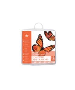 Edredón de plumas y plumón blanco de peso regular 625 Loft