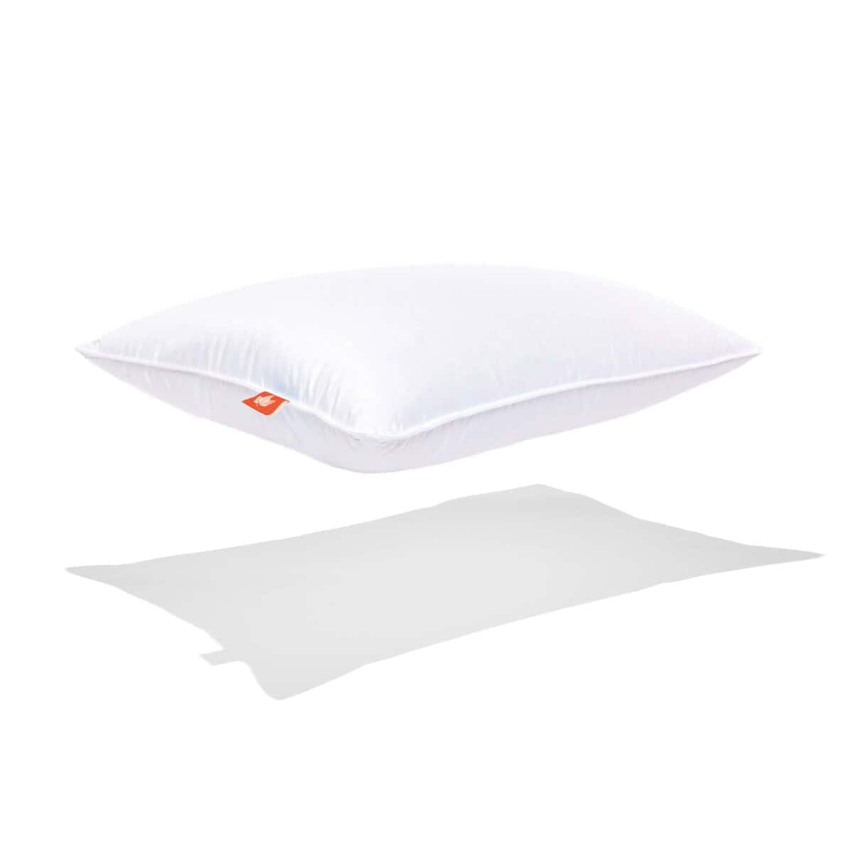 Almohada Firme de Plumas y Plumón Blanco de 625 Fill Power - Imagen 4