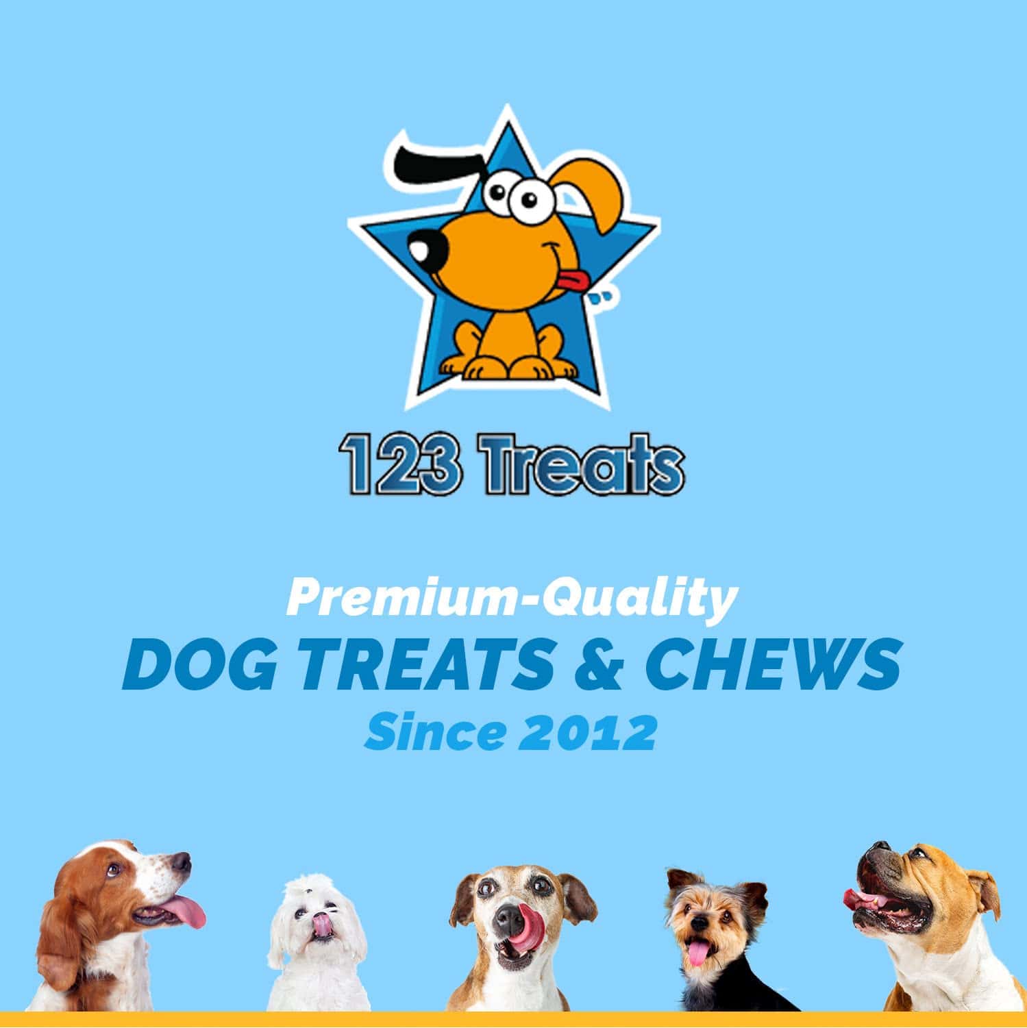 123 Treats Chips de Piel Cruda, Premios para Perros de Piel - Imagen 8