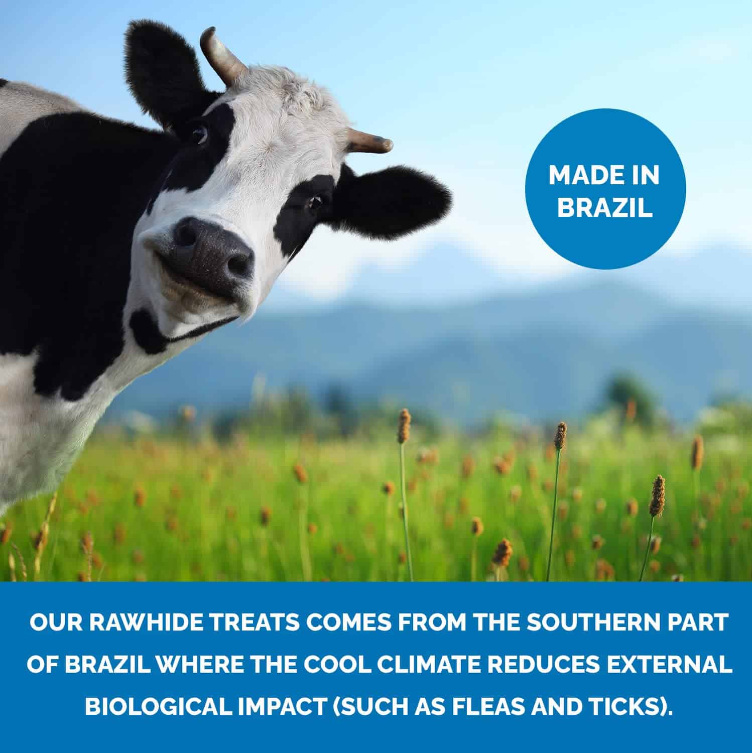 123 Treats Chips de Piel Cruda, Premios para Perros de Piel - Imagen 9