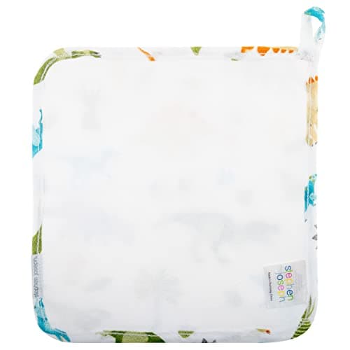 Toalla con capucha de muselina Stephen Joseph para bebé con - Imagen 5