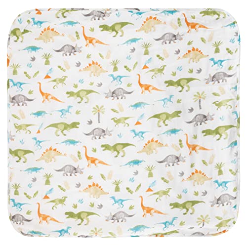 Toalla con capucha de muselina Stephen Joseph para bebé con - Imagen 4