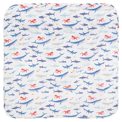 Toalla con capucha de muselina para bebé Stephen Joseph con - Imagen 4