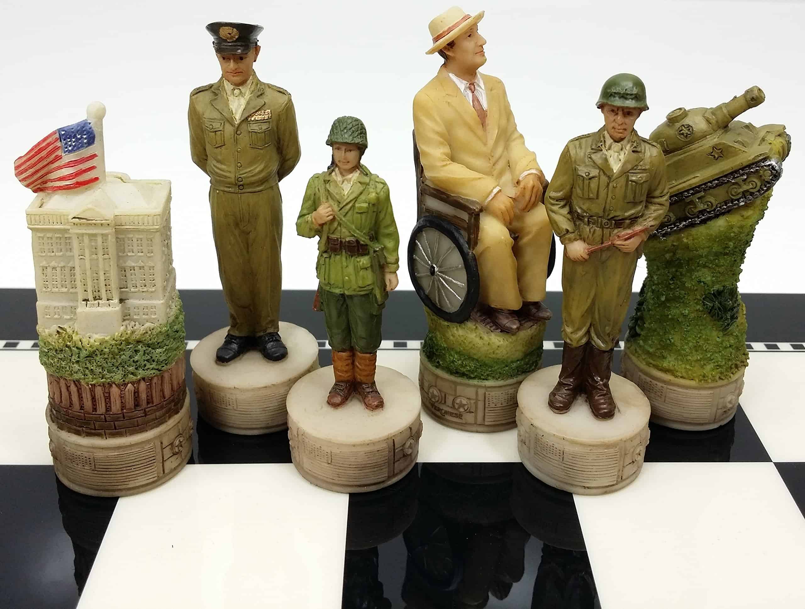 Juego de Ajedrez de la Segunda Guerra Mundial Estados - Imagen 5