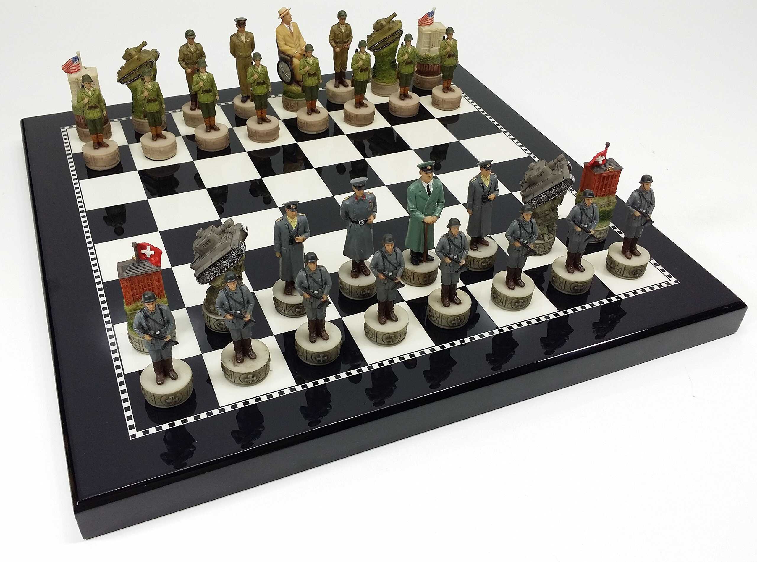 Juego de Ajedrez de la Segunda Guerra Mundial Estados - Imagen 3