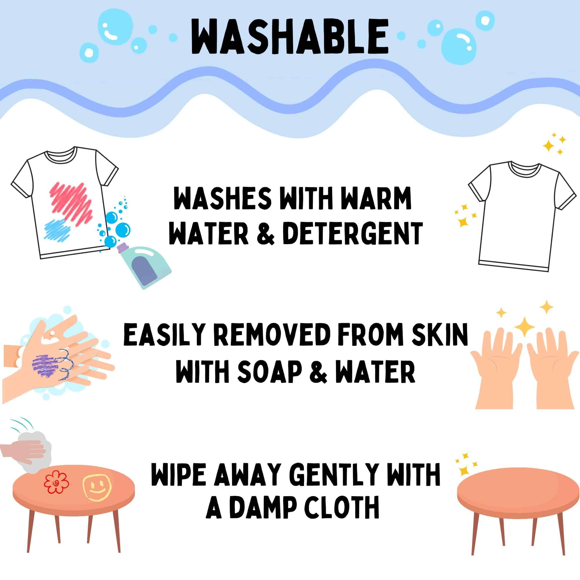 Kwik Stix Solid Tempera Paint Sticks, 96 Colores, Pintura - Imagen 5