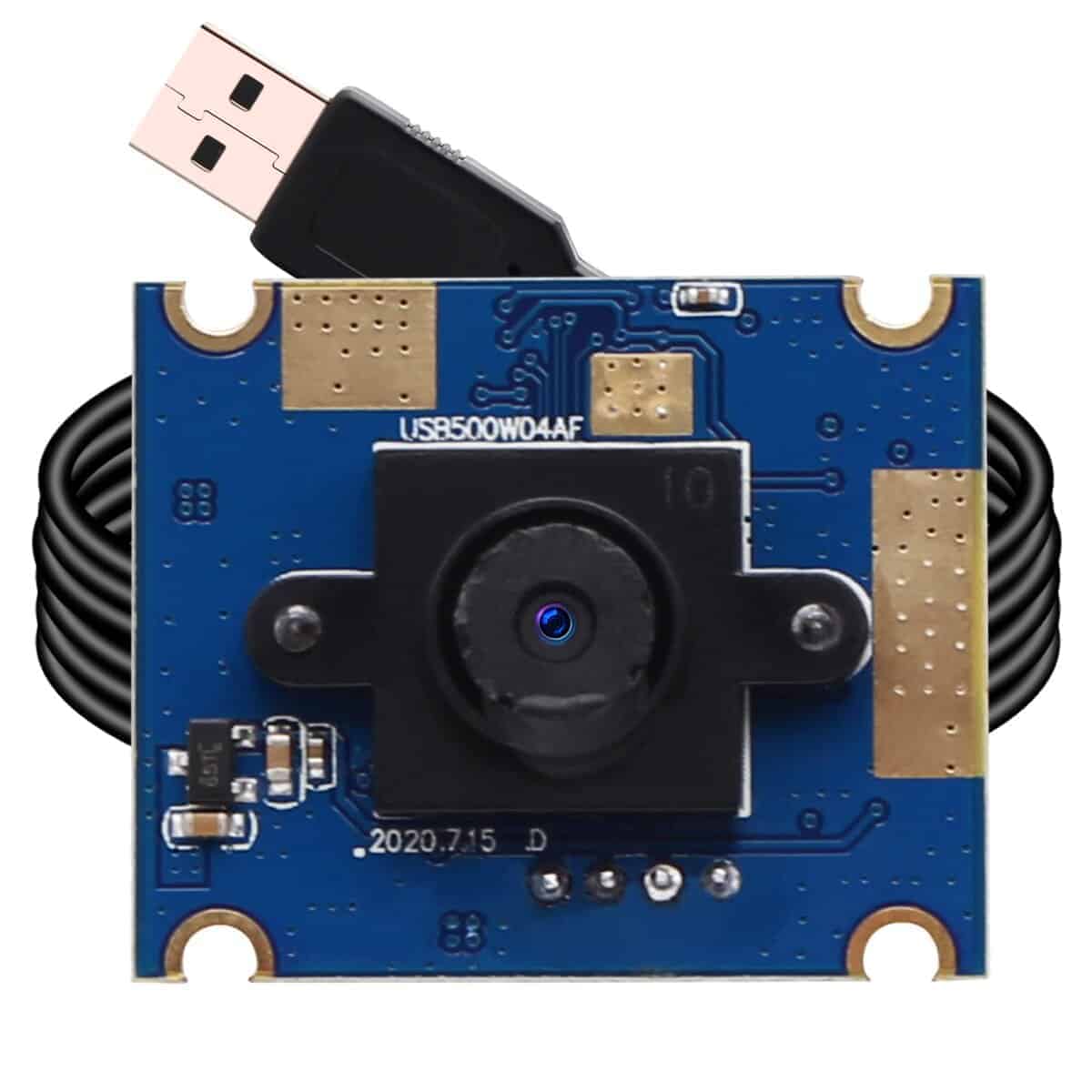 Cámara USB ELP de 5mp con lente fija de 60 grados y sensor