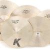 Paquete de Platillos Zildjian K Custom Dark de 4 Piezas