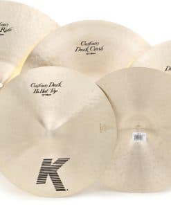 Paquete de Platillos Zildjian K Custom Dark de 4 Piezas