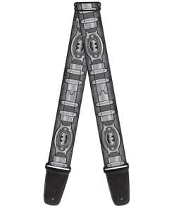 Correa de guitarra Buckle-Down - Batman Utility Belt Gris -