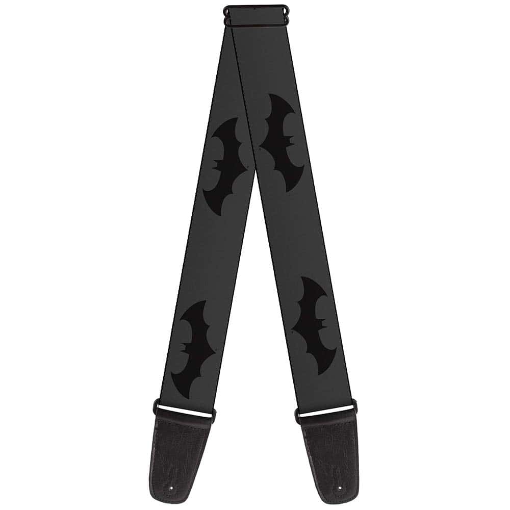 Correa de Guitarra Buckle-Down - Logo Retro de Bat en