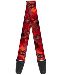 Correa para guitarra Buckle-Down - Escena de batalla de