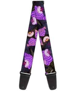 Correa para guitarra Buckle-Down - Gato de Cheshire en