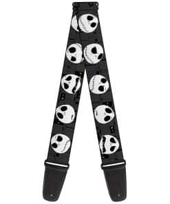 Correa de guitarra Buckle-Down - Pesadilla -Gris