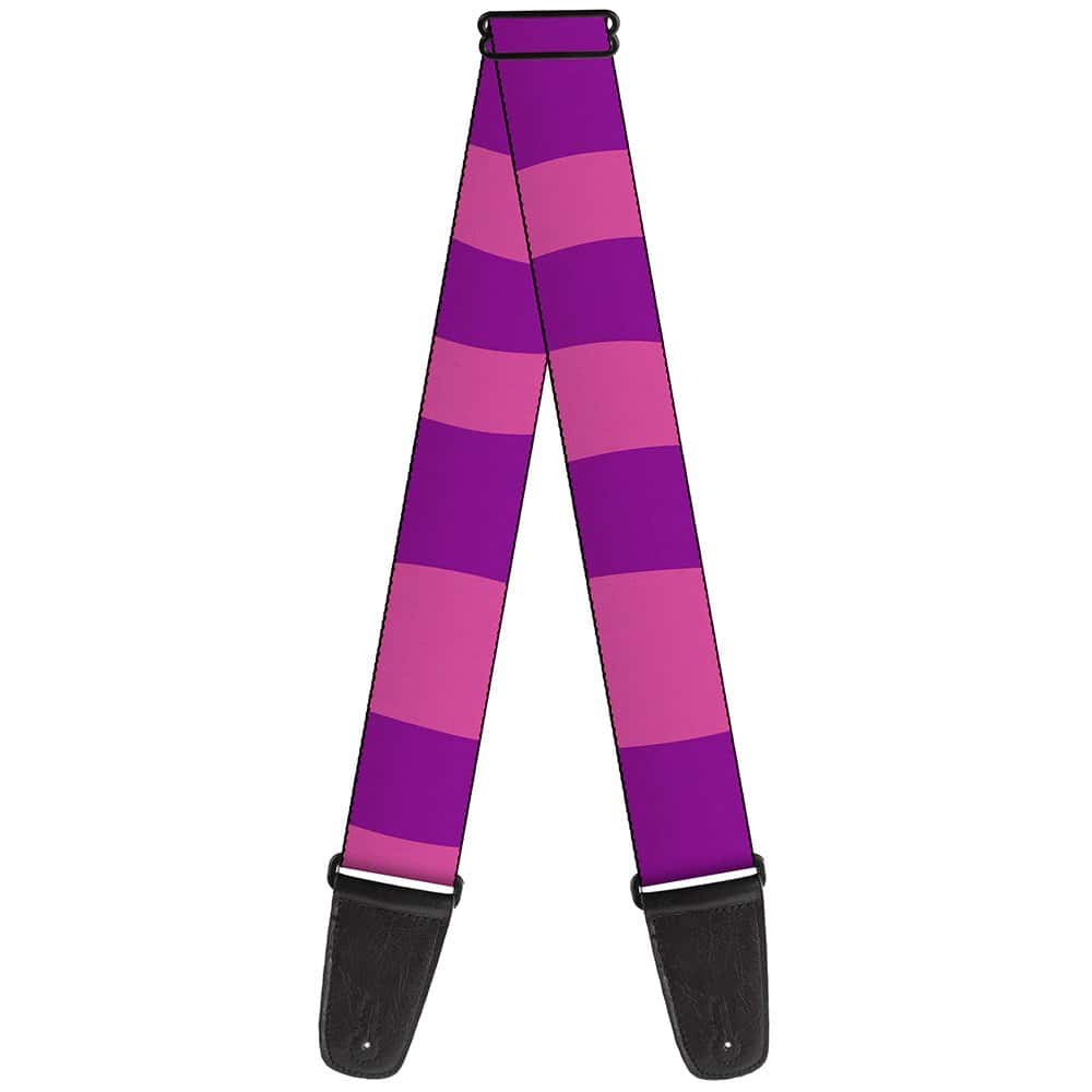 Correa de Guitarra Buckle-Down - Rayas del Gato de Cheshire