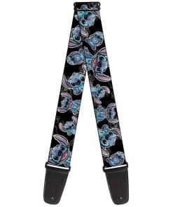 Correa de Guitarra Buckle-Down - Poses de Stitch / Boceto