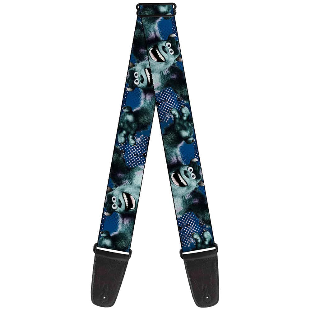 Correa para guitarra Buckle-Down - Sulley Scare Pose/Dots