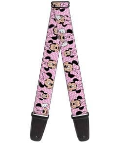 Correa de Guitarra Buckle-Down - Minnie Mouse Expresiones