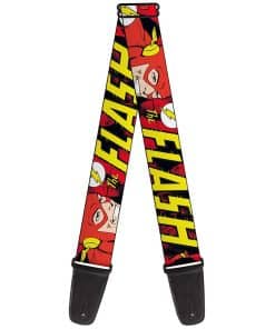 Correa para guitarra de DC Comics, The Flash en Acción, 2