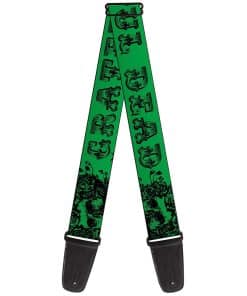 Correa de guitarra Buckle-Down - Texto Grateful Dead con