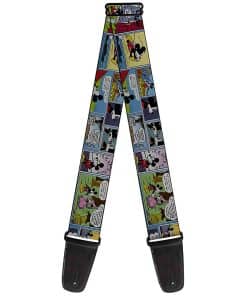 Correa de guitarra Buckle-Down - Tira cómica de Mickey &