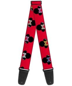 Correa de guitarra Buckle-Down - Silueta de Minnie Mouse