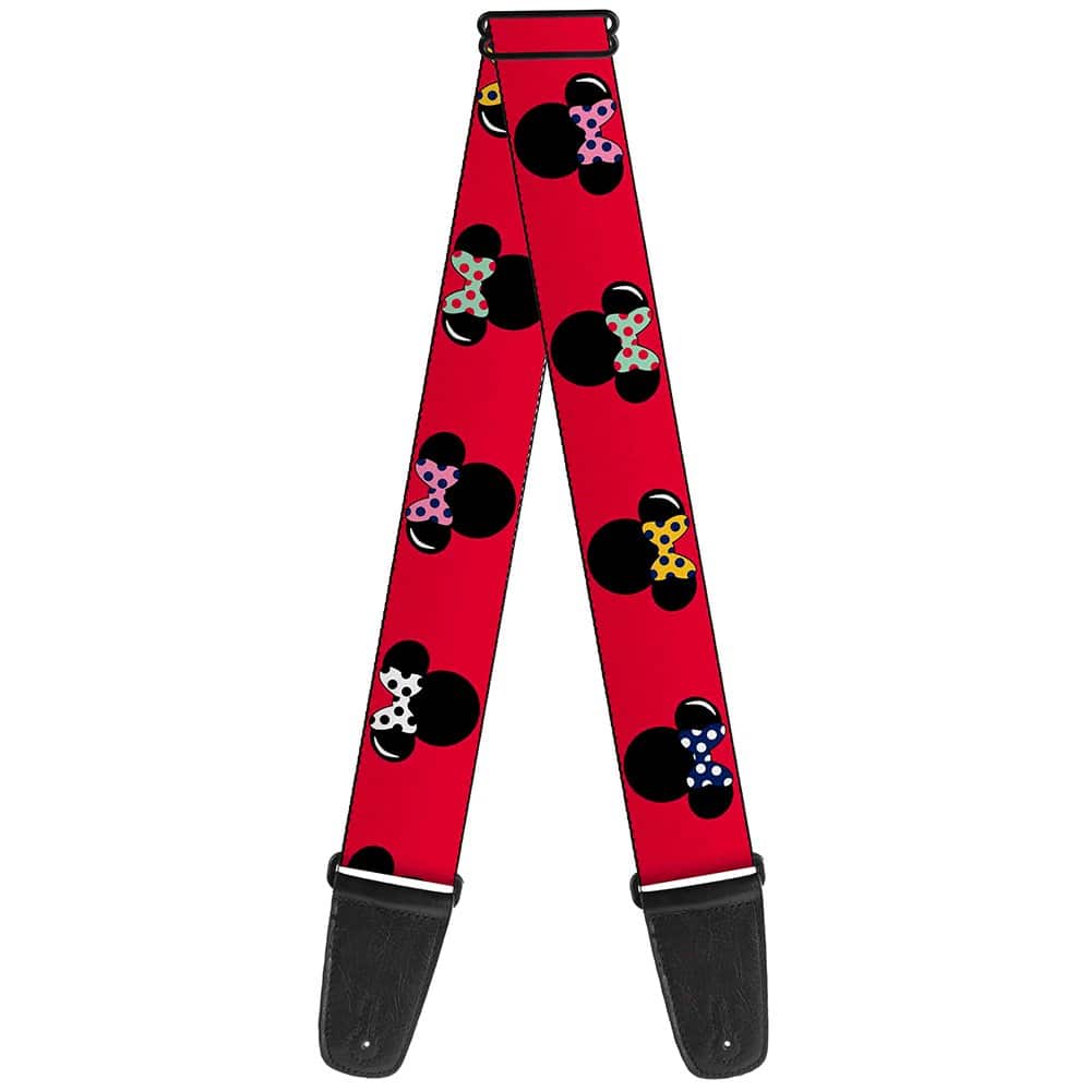 Correa de guitarra Buckle-Down - Silueta de Minnie Mouse