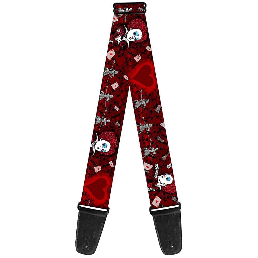Correa de guitarra Buckle-Down - Reina de Corazones